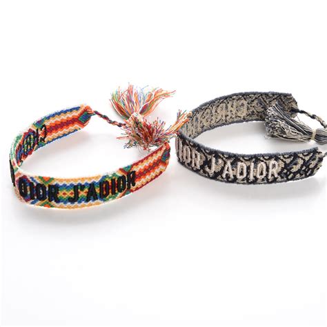 christian dior yarn bracelet|bracelet Christian Dior j'adior.